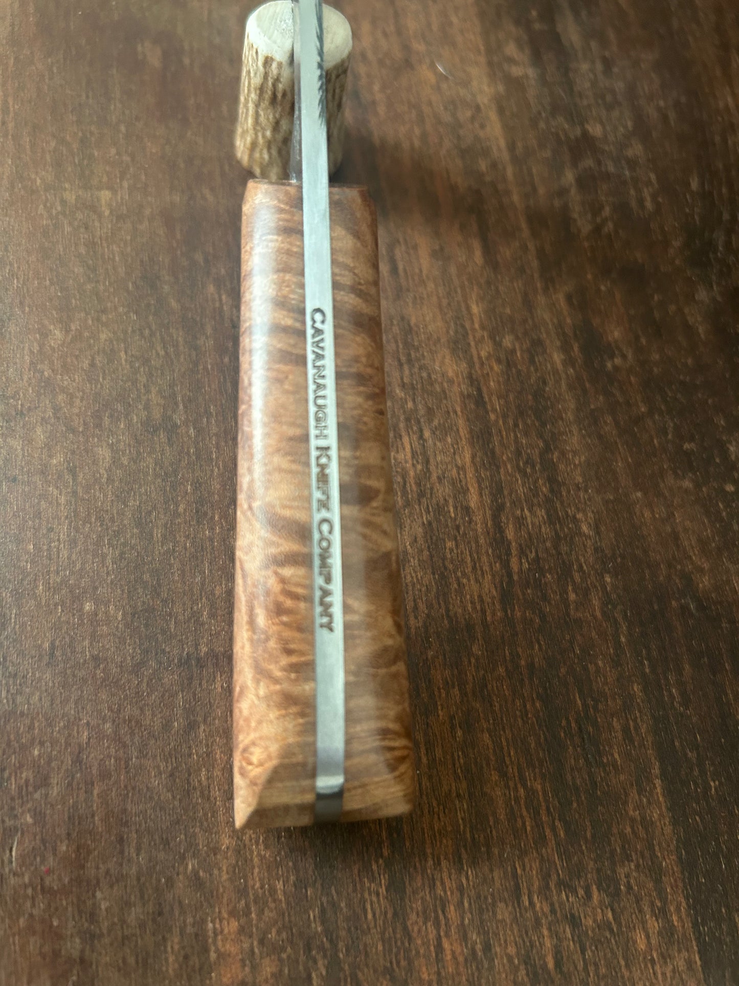 Custom Damascus Big Leaf Maple