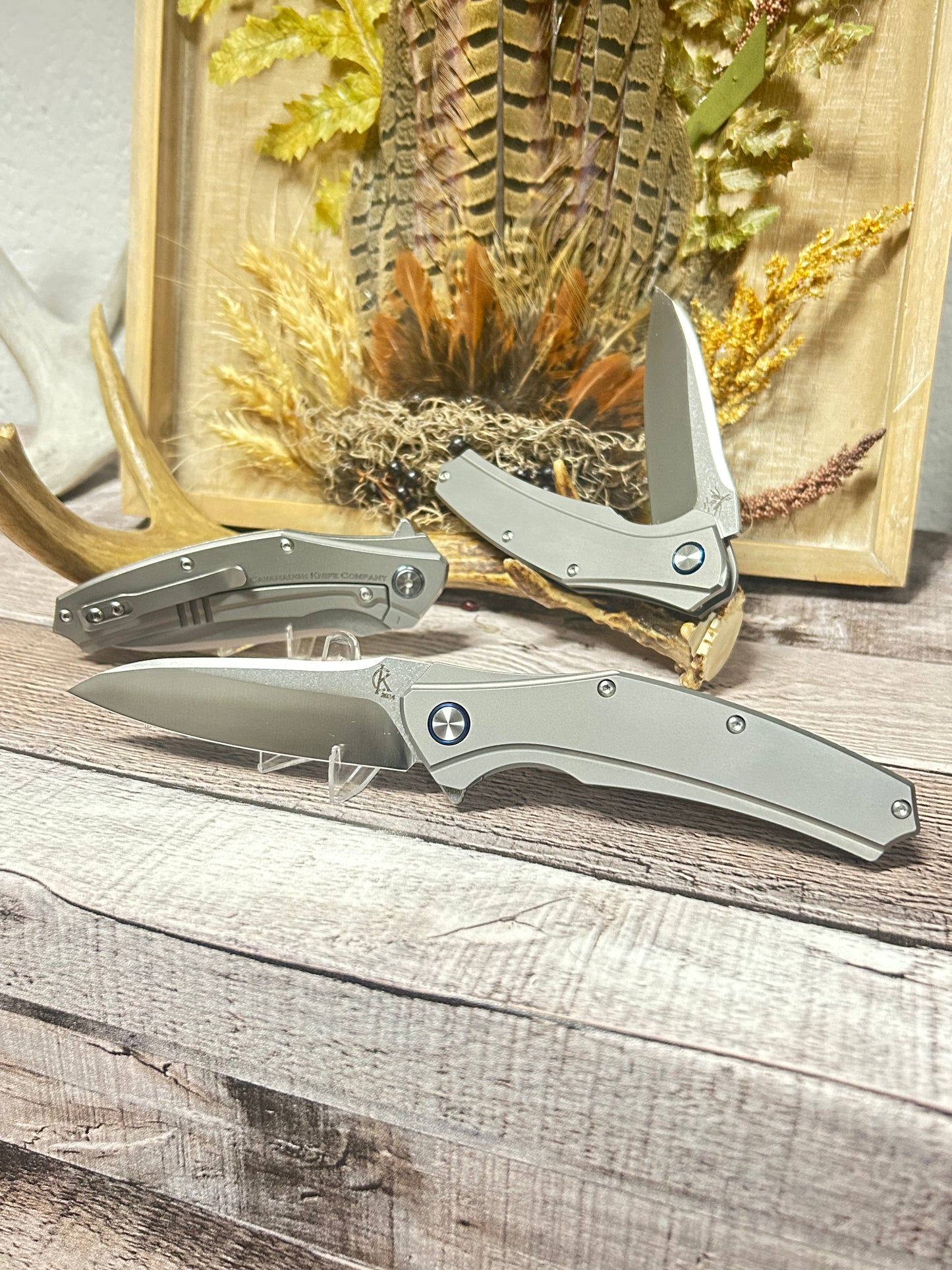 Titanium Folding Knife EDC