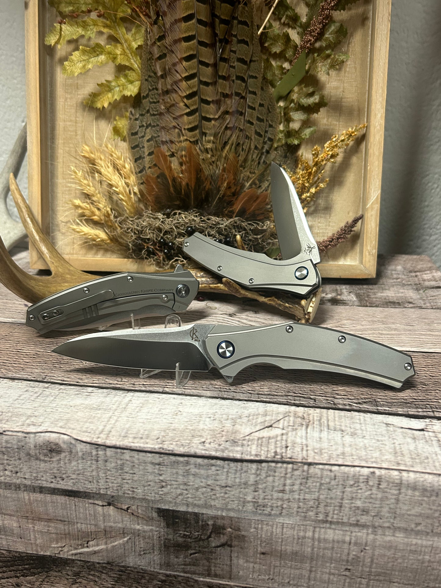 Titanium Folding Knife EDC