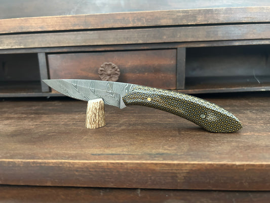 Custom Damascus Honeycomb